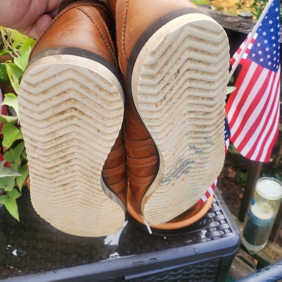 "Adidas Italia 2008 Premium Ostrich Leather | Rare Retro Sneakers" Mens size 12 - Picture 4 of 16